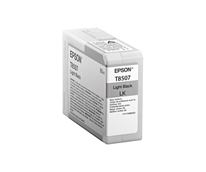 Tusz Epson T8507 do SureColor SC-P800 | 80 ml | light black