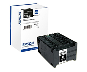 Tusz Epson T8651 do WorkForce Pro WF-M5690DWF | 10 000str. | 221 ml | black