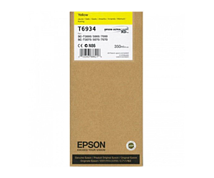 Tusz Epson UltraChromeXD do SC-T3000/T5000/T7000 | 350 ml | yellow