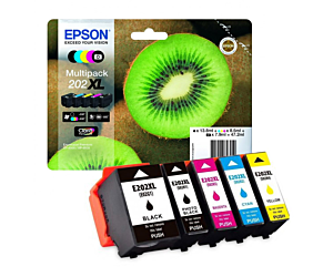 Tusz Epson Zestaw 5 szt. 202XL do XP-6000 | 400str. | 47,2ml | cymk
