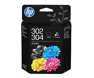 Tusz HP 2-Pack 302/304 | black + tri-color