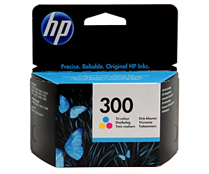 Tusz HP 300 do Deskjet D1660/2560/2660/5560, F2480/4280 | 165 str. | CMY