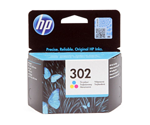Tusz HP 302 do Deskjet 1110/2130/3630 | 150 str. | CMY