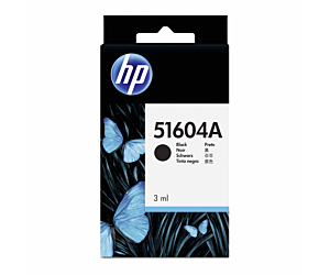 Tusz HP 51604A do Quietjet/Plus, Thinkjet, Scanjet N9120 | 3ml | black