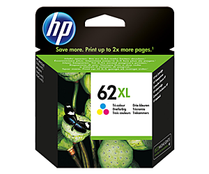 Tusz HP 62XL do Officejet 8040 | 415 str. | CMY