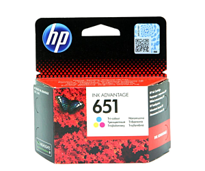 Tusz HP 651 do DeskJet 5645 | 300 str. | CMY