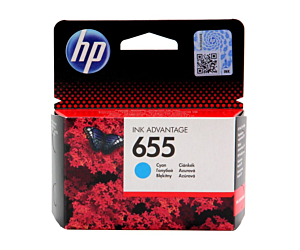 Tusz HP 655 do Deskjet 3525/4615/4625/5525/6525 | 600 str. | cyan