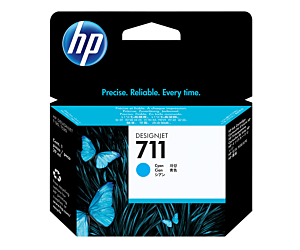 Tusz HP 711 do Designjet T120/520 | 29ml | cyan