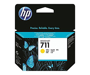 Tusz HP 711 do Designjet T120/520 | 29ml | yellow