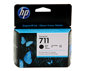 Tusz HP 711 do Designjet T120/520 | 80ml | black