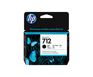 Tusz HP 712 | 80ml | black