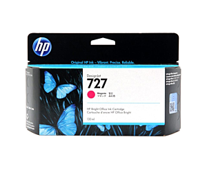Tusz HP 727 do Designjet T920/1500/2500 | 130ml | magenta