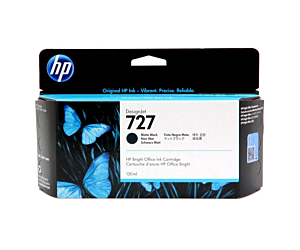 Tusz HP 727 do Designjet T920/1500/2500 | 130ml | matte black