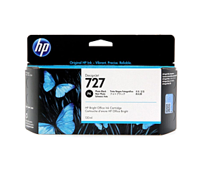Tusz HP 727 do Designjet T920/1500/2500 | 130ml | photo black