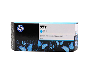 Tusz HP 727 do Designjet T920/1500/2500 | 300ml | cyan