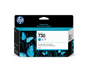 Tusz HP 730 do Designjet T1700 | 130ml | Cyan