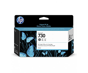 Tusz HP 730 do Designjet T1700 | 130ml | Grey