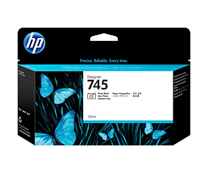 Tusz HP 745 do DesignJet Z2600/Z5600/PostScript | photo black | 130ml