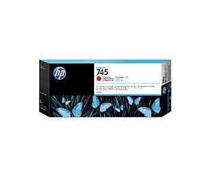 Tusz HP 745 do DesignJet Z5600/Z2600 | 300ml | Chromatic Red