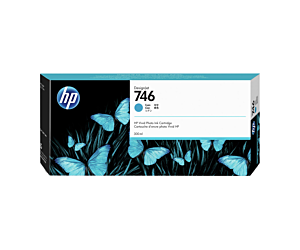 Tusz HP 746 do Designjet Z6/Z9 | 300ml | Cyan