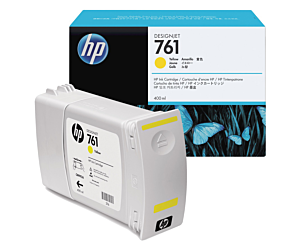 Tusz HP 761 do Designjet T7100/T7200 | 400ml | yellow