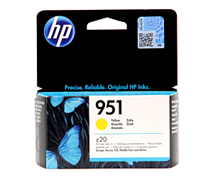 Tusz HP 951 do Officejet Pro 8100/8600 | 535 str. | yellow