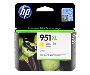 Tusz HP 951XL do Officejet Pro 8100/8600/8610/8620 | 1 500 str. | yellow