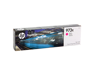 Tusz HP 973X do PageWide Pro 452DW/DWT, 477DW/DWT | 7 000 str. | magenta
