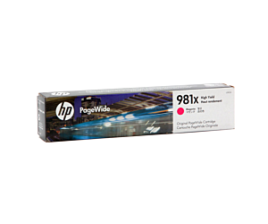 Tusz HP 981XL do PageWide Color 556dn | 10 000 str. | magenta