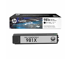 Tusz HP 981XL do PageWide Color 556dn | 11 000 str. | black