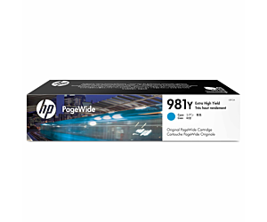 Tusz HP 981XXL Extra HY do PageWide Color 556dn | 16 000 str. | cyan