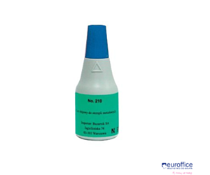 Tusz NORIS 210 metal niebieski 25ml do stempli metalowych NO210NI