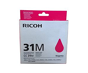 Tusz Ricoh do GX e5550N | 1 000 str. | magenta
