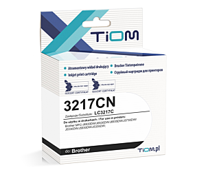 Tusz Tiom do Brother 3217CN | LC3217C | 550 str. | cyan