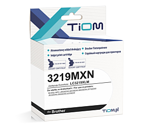 Tusz Tiom do Brother 3219MXN | LC3219XLM | 1500 str. | magenta