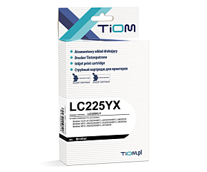 Tusz Tiom do Brother LC225YX | LC225XLY | 1200 str. | yellow