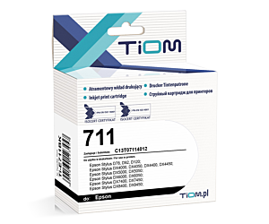 Tusz Tiom do Epson 711 | C13T07114012 | 500 str. | black