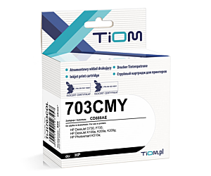 Tusz Tiom do HP 703CMY | CD888AE | 440 str. | 18ml | color
