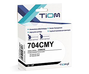 Tusz Tiom do HP 704CMY | CN693AE | 360 str. | color