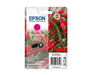 Tuszy Epson 503 do XP-5200/WF-2960DWF | 165 str. | 3,3 ml | magenta