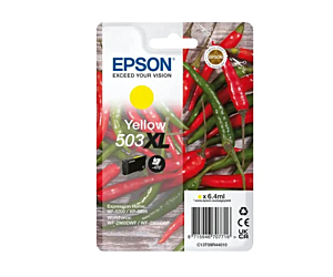 Tuszy Epson 503XL do XP-5200/WF-2960DWF | 470 str. | 6,4 ml | yellow