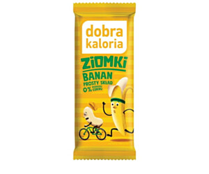 baton dobra kaloria ZIOMKI 32g Banan & nerkowce