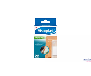Viscoplast™ Turystyczny, plastry, 3 rodzaje, 5 rozmiarów, pudełko/22 szt 7100319799