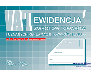 Vu72-u Ewid.VAT zwrot tow.i uznan.reklamacji A4 Michalczyk i Prokop