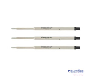 WATERMAN Wkłady do długopisów standard czarne (M) 2139453 opakowanie 12szt.