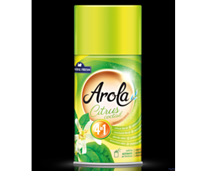 Wkład do odświeżacza AROLA 250ml cytrusowy KOKTAJL GENERAL FRESH