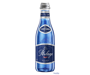 Woda CISOWIANKA 0.3l Perlage gazowana szkło karton 24 szt