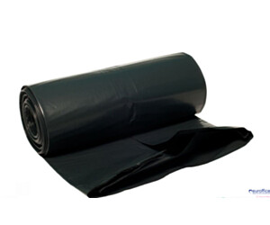 Worki na śmieci z taśmą 120l 10szt. DOTTS super mocne (LDPE) 45mic czarne