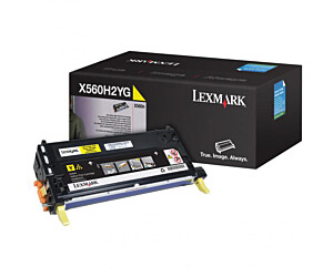 Kaseta z tonerem Lexmark do X560 | 10 000 str. | yellow