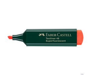 Zakreślacz TEXTLINER 48 pomarańczowy FABER-CASTELL 154815 FC